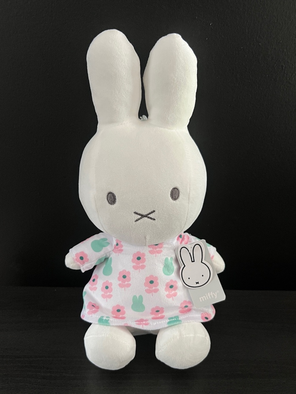 NEW Miffy in Spring Floral Dress Plush Stuffed Animal 12.5"